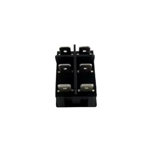 Comutator basculant ON/OFF cu 6 conectori pentru generator de abur, rosu