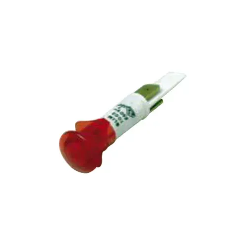 Indicator martor prezenta tensiune, 230V, rosu