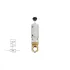 Supapa de blocare "NAAL" (revenire cu arc N.C.), 3/4”