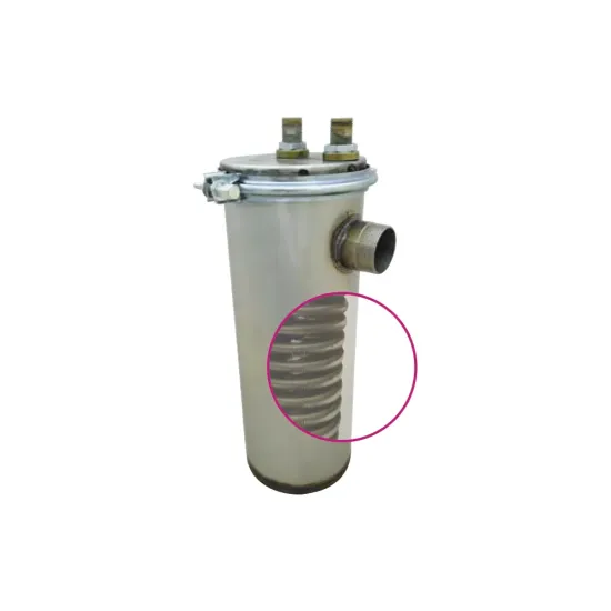 Condensator complet din inox AISI 316, filet (R) 1/2", Ø intrare (X) 2", prindere capac (Y) 1", inaltime (H) 220mm,  Ø exterior 150mm, model PM6
