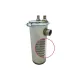 Condensator complet din inox AISI 316, filet (R) 1/2", Ø intrare (X) 2", prindere capac (Y) 1", inaltime (H) 220mm,  Ø exterior 150mm, model PM6