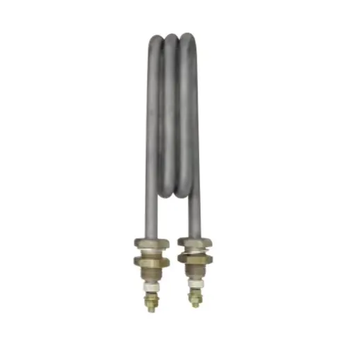 Element de incalzire (rezistenta) cu doua spire pentru echipamente de calcat PONY, lungime 180mm, filet 3/8″, 230V, 1650W