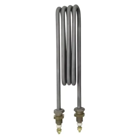 Element de incalzire (rezistenta) cu trei spire pentru echipamente de calcat BM - FIMAS, lungime 230mm, filet 3/8″, 230V, 6000W