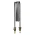 Element de incalzire (rezistenta) cu trei spire pentru echipamente de calcat BM - FIMAS, lungime 230mm, filet 3/8″, 230V, 6000W