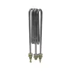 Element de incalzire (rezistenta) cu trei spire, cu suport pentru sonda Ø 7mm, pentru echipamente de calcat CAMPTEL, lungime 270mm, filet 3/8″, 230V, 4000W