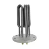 Element de incalzire (rezistenta) cu flansa 6 gauri pentru echipamente de calcat RENZACCI - REALSTAR, lungime 200mm, Ø flansa 152mm, Ø gauri 9mm, distanta intre gauri 128mm, 8500W