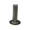Element de incalzire (rezistenta) cu flansa 8 gauri si garnitura pentru echipamente de calcat TREVIL, Ø flansa 110mm, Ø gauri 8mm, distanta intre gauri 85mm, 6000W