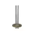 Element de incalzire (rezistenta) cu flansa 4 gauri pentru echipamente de calcat MAX STIR, lungime 155mm, Ø flansa 75mm, Ø gauri 9mm, distanta intre gauri 55mm, 1000W