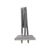 Element de incalzire (rezistenta) cu flansa patrata 4 gauri si suport pentru sonda Ø 7mm, pentru echipamente de calcat COMEL, lungime 133mm, flansa 85x85mm, Ø gauri 10mm, 1650W