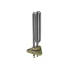 Element de incalzire (rezistenta) cu flansa triunghiulara 3 gauri pentru echipamente de calcat, lungime 150mm, flansa 65mm, Ø gauri 9mm, 1000W