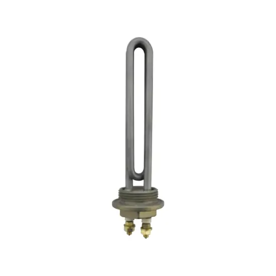 Element de incalzire (rezistenta) cu capat filetat 1 1/4" pentru echipamente de calcat, lungime 170mm, 2500W