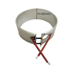 Element de incalzire (rezistenta) tip banda (colier) pentru echipamente de calcat BIEFFE, Ø 160mm, latime (H) 60mm, 230V, 1300W