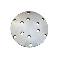 Flansa rotunda pentru rezistenta, 6 gauri de prindere, Ø 200mm, PONY