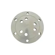 Flansa rotunda pentru rezistenta, 6 gauri de prindere, 6 gauri interioare, Ø 195mm, CAMPTEL