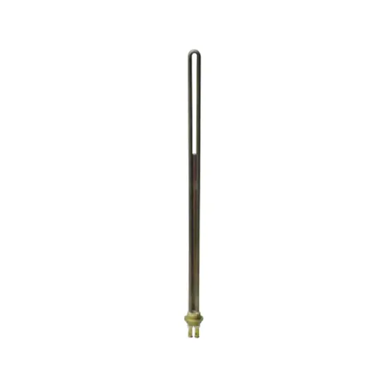 Element de incalzire (rezistenta) cu capat filetat 3/4" si suport pentru sonda Ø 6mm pentru echipamente de calcat, lungime 500mm, 1500W