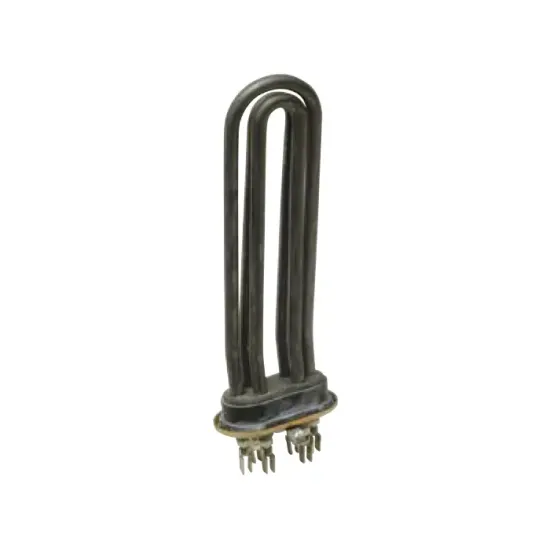 Element de incalzire (rezistenta) cu flansa ovala pentru echipamente de calcat SOCOLMATIC, 3000W