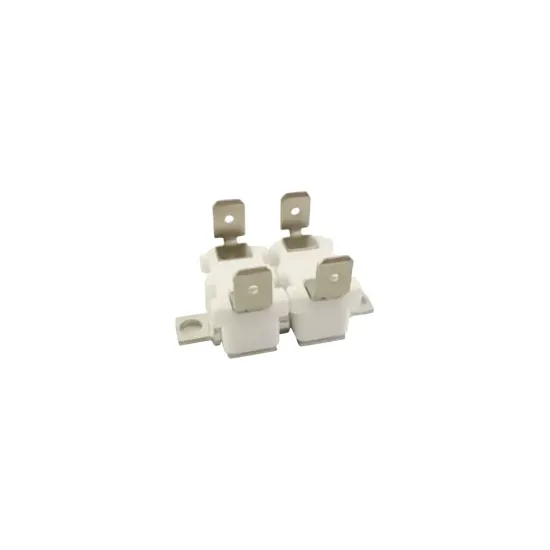 Termostat de siguranta dublu cu borne verticale, pentru echipamente de calcat STIROLUX, 155°C - 180°C