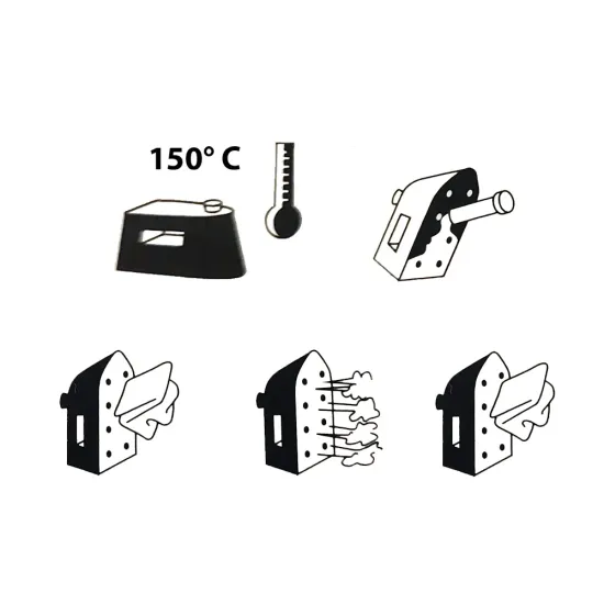 Stick decapant PERFECT pentru curatat talpa fierului de calcat, 38 g