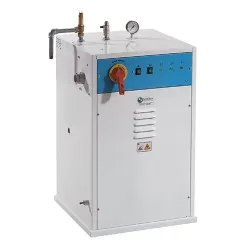 Generator de abur industrial cu boiler automat din inox de 24 L si 2 iesiri pentru fierul de calcat - Saturno Max L24