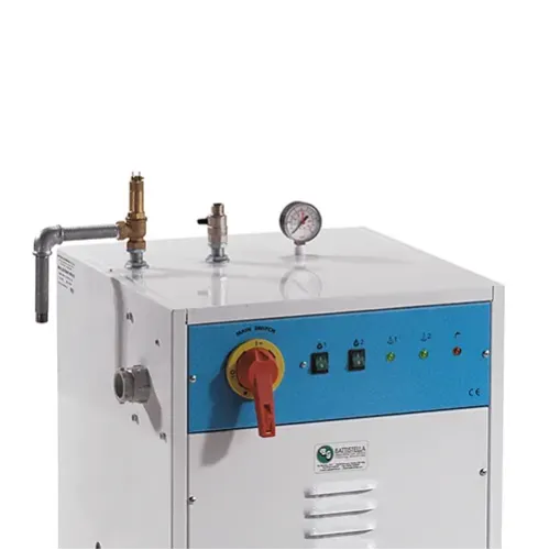 Generator de abur industrial cu boiler automat din inox de 51 L si 2 iesiri pentru fierul de calcat - Saturno Max/S L51