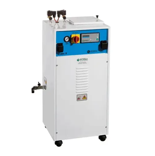 Generator de abur industrial automat cu boiler de 7 L, 2 fiare de calcat si rezervor de plastic de 10 L - Saturno V/ECO