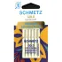 Set 5 ace universale pentru masina de cusut casnica, acoperite cu nitrura de titan, Schmetz, marimea 80