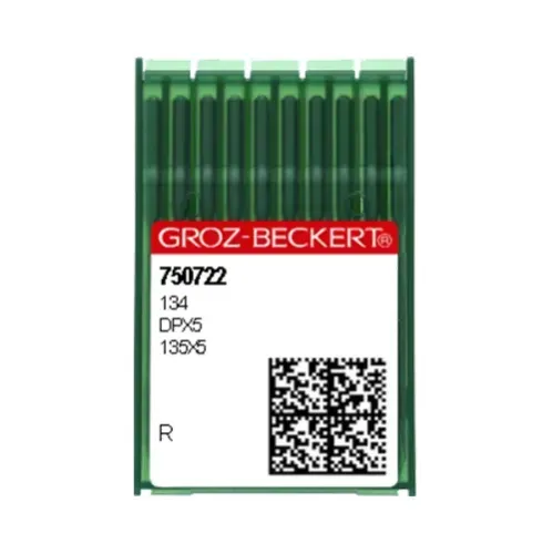 Set 10 ace de cusut pentru masini industriale de cusut, Groz-Beckert, varf regular - R