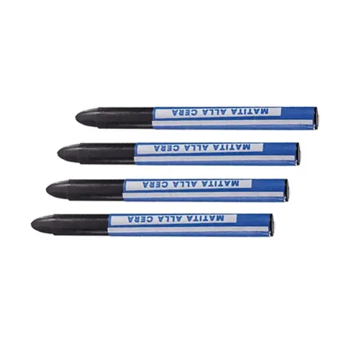 Creion de ceara pentru marcarea tesaturilor, Matita Alla Cera, negru