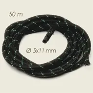 Furtun din cauciuc cu înveliș textil pentru vapori, utilizat la fierul de calcat, diametru 5×11 mm