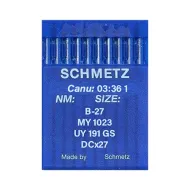 Set 10 ace de cusut pentru masini industriale de surfilat, Schmetz, varf regular - R