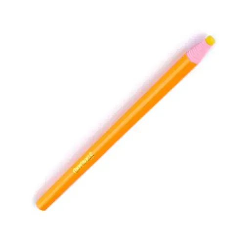 Creion cu autoascutire pentru dat semne pe materiale textile, galben