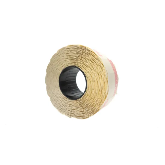 Etichete autoadezive cu adeziv permanent, dimensiune 26×12mm, colturi rotunjite, 1500 etic/rola, albe