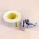 Banda din teflon adezivata pentru piciorus presor, pentru masini de cusut industriale si casnice, grosime 1mm, latime 2,5cm