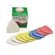 Set 12 buc creta triunghiulara pentru croitorie, culori asortate (alb, rosu, galben, albastru)