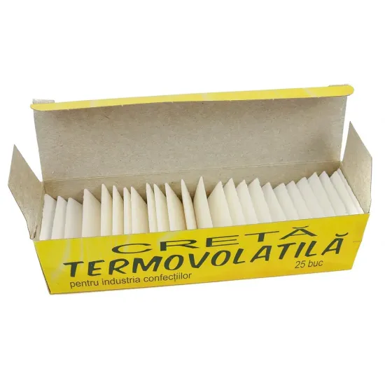 Creta alba termovolatila pentru croitorie, Cretorom, 25 buc/cutie