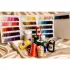 Ata de cusut 100% polyester Actex, 5000 metri, grosime 40/2(120), alb