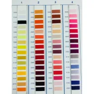 Ata de surfilat 100% polyester texturat Elafi, 10.000 metri, finete 160, diverse culori