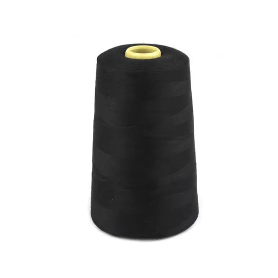 Ata de cusut 100% polyester Korali, 5000 metri, grosime 50, negru