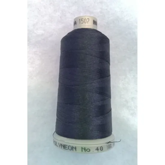 Ata de brodat polyneon Pea Coat Lining, 100% polyester, finete 40, con 1000 metri, cutie 10 conuri