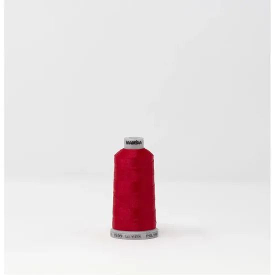 Ata de brodat polyneon Rhubarb, 100% polyester, finete 40, con 1000 metri, cutie 10 conuri