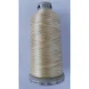 Ata de brodat polyneon Multi Cream, 100% polyester, finete 40, con 1000 metri, cutie 10 conuri