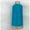Ata de brodat polyneon Dark Blue Turquoise, 100% polyester, finete 40, con 1000 metri, cutie 10 conuri