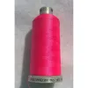 Ata de brodat polyneon Fluor Pink, 100% polyester, finete 40, con 1000 metri, cutie 10 conuri