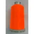 Ata de brodat polyneon Fluo Orange, 100% polyester, finete 40, con 1000 metri, cutie 10 conuri