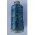 Ata de brodat polyneon Multi Blue, 100% polyester, finete 40, con 1000 metri, cutie 10 conuri