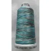 Ata de brodat polyneon Multi Blue/Brown, 100% polyester, finete 40, con 1000 metri, cutie 10 conuri