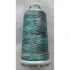Ata de brodat polyneon Multi Blue/Brown, 100% polyester, finete 40, con 1000 metri, cutie 10 conuri