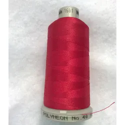 Ata de brodat polyneon Azalea, 100% polyester, finete 40, con 1000 metri, cutie 10 conuri