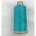 Ata de brodat polyneon Caribbean Blue, 100% polyester, finete 40, con 1000 metri, cutie 10 conuri