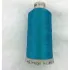 Ata de brodat polyneon Cyan, 100% polyester, finete 40, con 1000 metri, cutie 10 conuri
